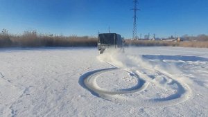 Уаз "фермер"валит боком