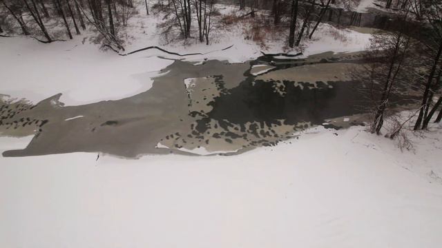 DJI AIR 2 S, полёты в снег. смотреть онлайн