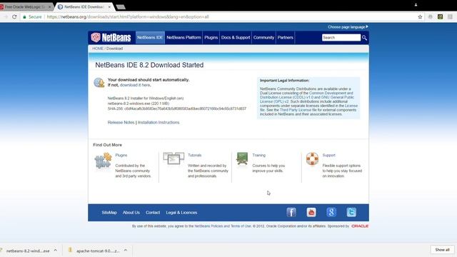Java Netbeans 8.2 download and install -PART 1 смотреть онлайн