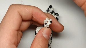 Передние лапы из бисера. Амигуруми. Мастер класс.