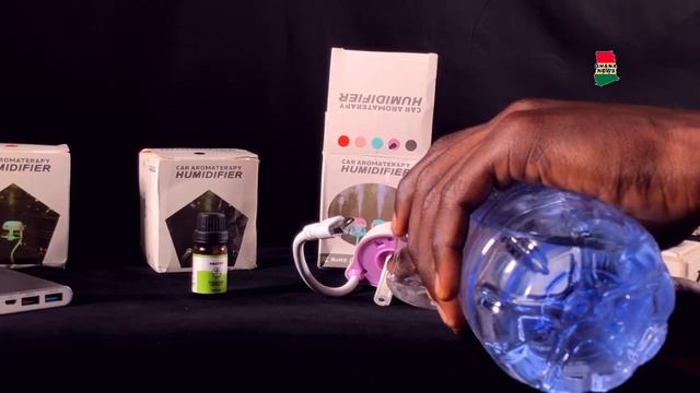UNBOXING- 1st in the world Car Humidifier Aromatherapy DC 5V 2W USB That can run on Powerbank смотреть онлайн