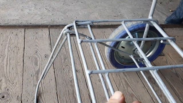 Складная тележка своими руками.
