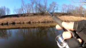 Весенняя рыбалка в Подмосковье на реке Десна, походу рыба как и мы, на самоизоляции.