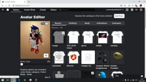 как создать свою футболку  в roblox