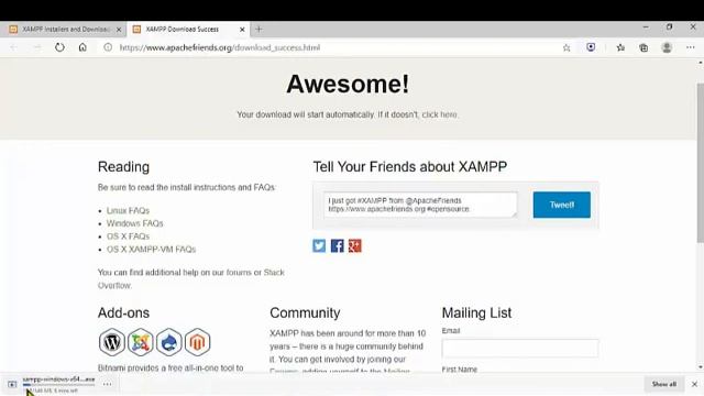 2  XAMPP Introduction and installation