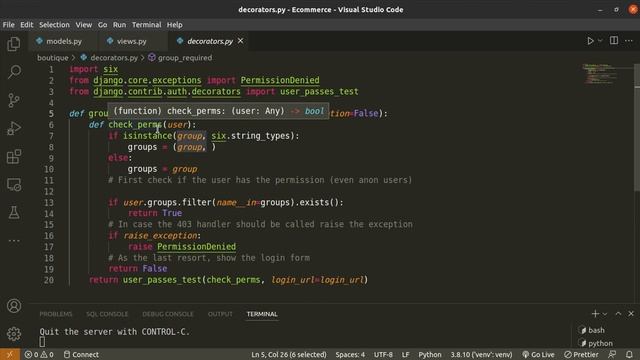 Django Groupes et Permissions Concept Avancé #3 смотреть онлайн