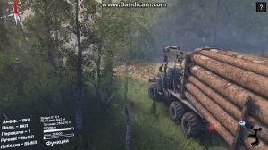 Прохождение карты "Лесок" в SpinTires 2014 эпизод 7