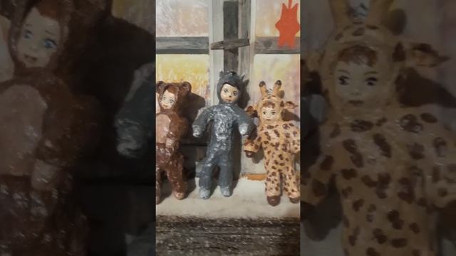 Title Ватные игрушки на елку своими руками. Утренник в детском саду. смотреть онлайн