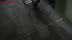 Dreame L10S Ultra vs Roborock S7 - test dust pickup with Dyson V15  - dreames brushgap design -