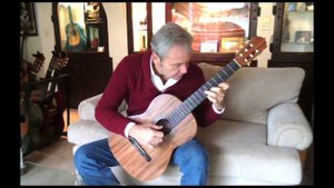 Waterfall Bubinga B&S, Spanish Cedar top, Bellucci Guitars, Concert classical guitar