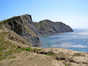 Мыс Хамелеон. Гагара. Бакланы. Коктебельская бухта.