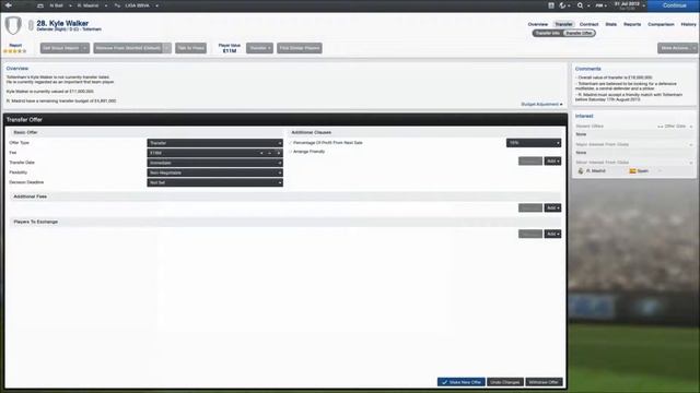 Nick Ball Plays - Football Manager 2013 - Real Madrid - Episode 5 смотреть онлайн