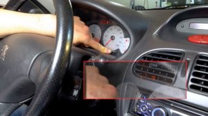 How to reset the service light PEUGEOT 206 ⚠