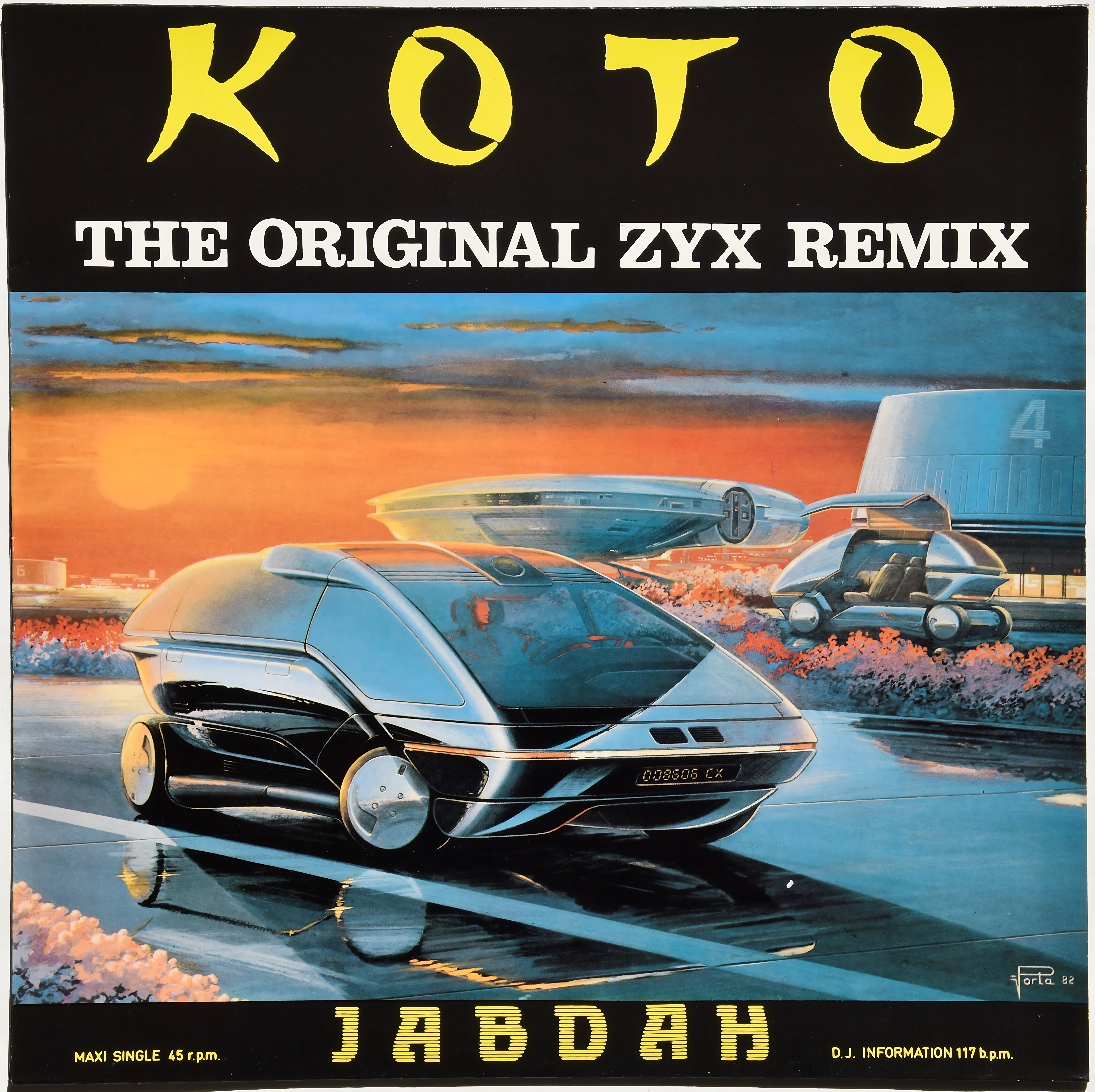 Koto - Jabdah (Original ZYX Remix) 1986 (Ultra HD 4K)