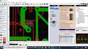 24.4. Разводка печатной платы. Распечатка