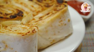 РУЛЕТ из ЛАВАША с КУРИЦЕЙ и СЫРОМ (куриная грудка с плавленым сыром)