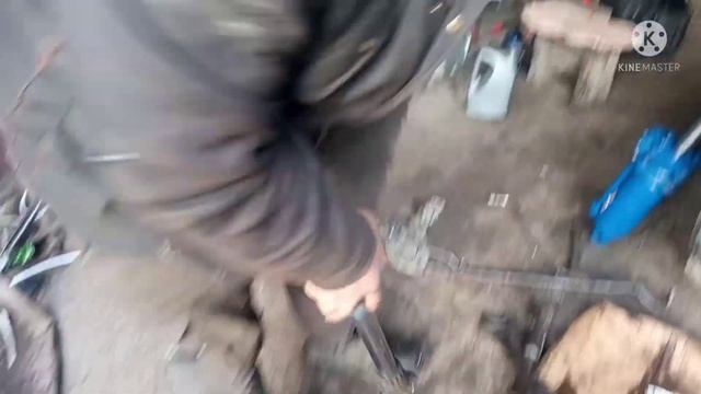 Ремонт переднего моста трактора МТЗ 82. Ремонт гидроцилиндра.