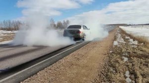 Бернаут БМВ Е39. М52. 2.5л