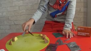 БАТАРЕЙКА ИЗ КАРТОШКИ // КАРТОФЕЛЬНАЯ БАТАРЕЙКА. КАК СДЕЛАТЬ? // ТИМОФЕЙКА