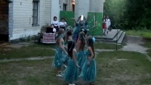 Танец русалочек на Ивана Купала  Гурт "Веселка"