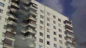 Пожар на Олимпийском проспекте в доме 30 - 26 мая 2005 - 06