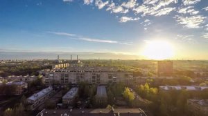 Закат. Санкт-Петербург. Timelapse