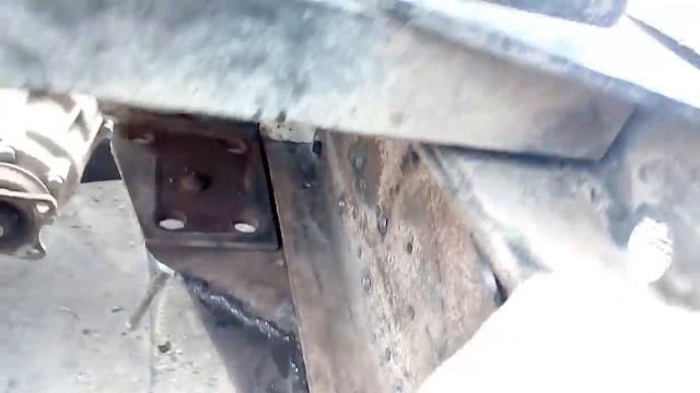 Ремонт рамы (установка накладок) смотреть онлайн