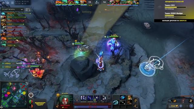 DOTA2 ТИМСПИК ШОУ-МАТЧА НА ДНЕ РОЖДЕНИЯ НАВИ (#NAVINATION Birthday party)