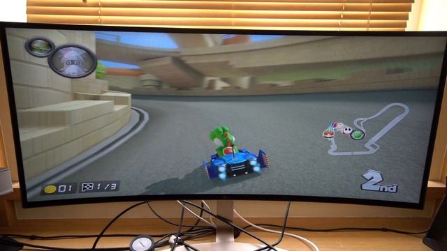 Mario Kart UltraWide setup смотреть онлайн