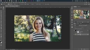 Create Realistic Bokeh effect in Photoshop || Photoshop Tutorial