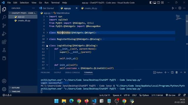 ChatGPT PyQT5 App Development - Accelerate Your PyQt5 Development with ChatGPT's AI Assistance - ?