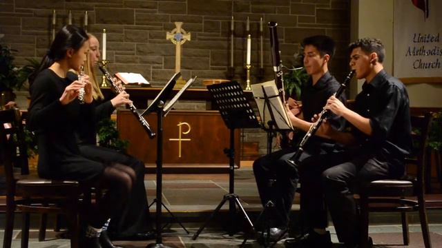 Fairfield Wind Quartet Music For Youth Showcase Nov 27,2015 смотреть онлайн