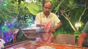ТАЙСКАЯ ЕДА BBQ BUFFET ОСТРОВ КО ЛАНТА ?ТАЙСКИЙ САМОВАР МУКАТА ЖАРИМ МОРЕПРОДУКТЫ И ВАРИМ СУП.