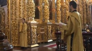 В Свято-Успенском кафедральном соборе состоялось богослужение архиерейским чином