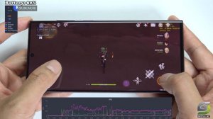 Samsung Galaxy S22 Ultra  test game Genshin Impact Max Graphics | Highest 60FPS