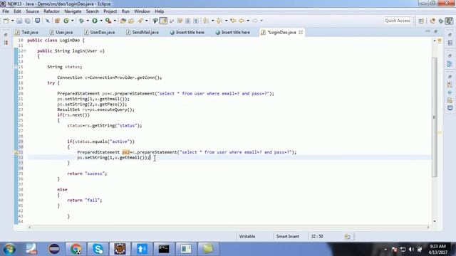 Creating Rest full Web Service Login Register Part-4 смотреть онлайн