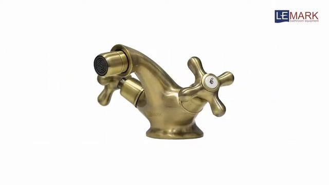 Смеситель для биде Lemark Vintage LM2808B смотреть онлайн