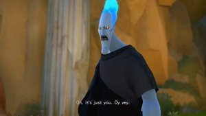 Аид дружит с Джафаром и влюблен в Малефисенту