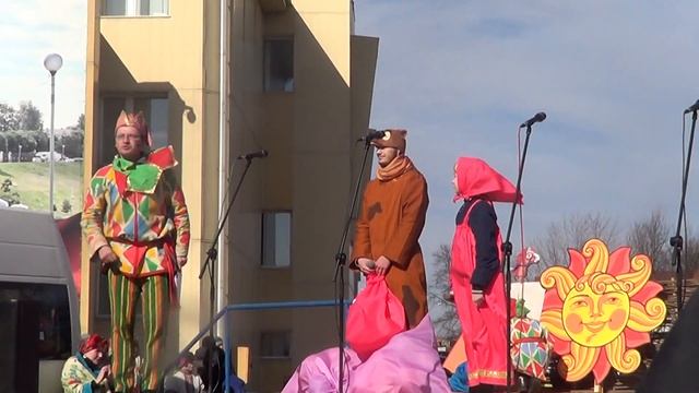 Праздник проводов Зимы.Масленица -2 Народный театр "ИМПРО!" г.Речица. смотреть онлайн