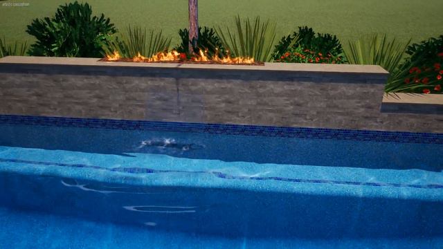Buchanan Pool Design by Backyard Amenities смотреть онлайн