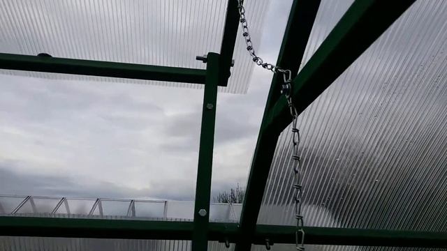 ТЕПЛИЦА "АРОЧНАЯ 3М" КАРКАС УСИЛЕННЫЙ. ФРАМУГИ ДЛЯ ПРОВЕТРИВАНИЯ. смотреть онлайн