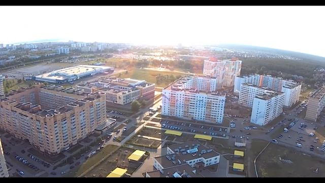 Обзор строительной площадки 65/03 г. Набережные Челны с квадрокоптера Syma Z6 смотреть онлайн