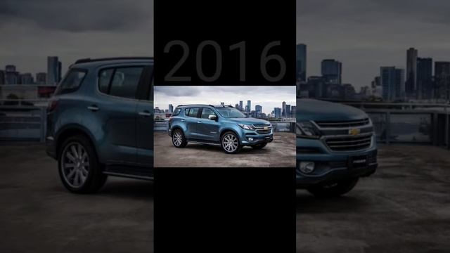 Evolution of Chevrolet Trailblazer (1999~2022)#shorts #viral #chevrolet #evolution