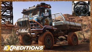 Стрим! Expeditions:A MudRunner Game [ Фронт работ: Экспедиция «Тяжкие поиски» ] Logitech G923