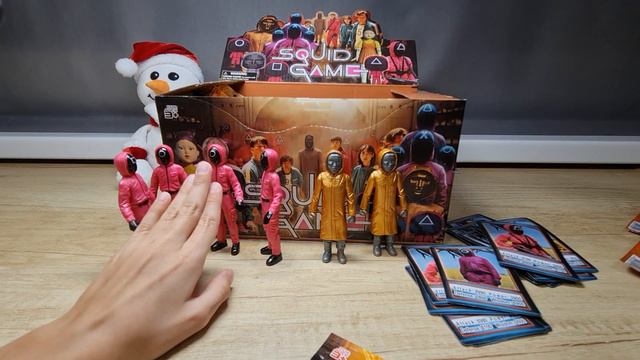 Игра в кальмара! Пакетики Сюрпризы!
