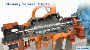 Steam turbine maintenance work