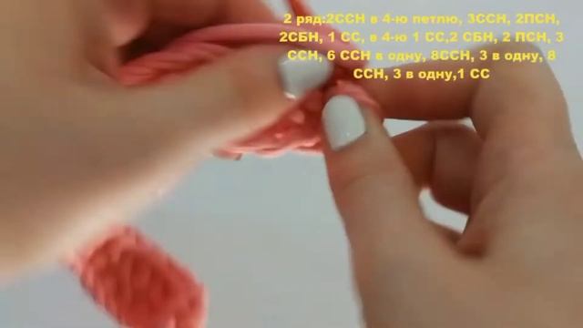 Коврик Сердце Крючком [Как Связать Коврик Сердце Крючком] Подробный Мастер Класс по Вязани [Часть 1