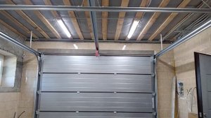 Укладка плитки в гараже в Серпухове. Часть 2