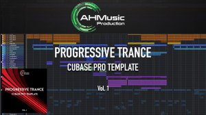 Progressive Trance Cubase 12 Template Vol.1 (macOS/Windows)