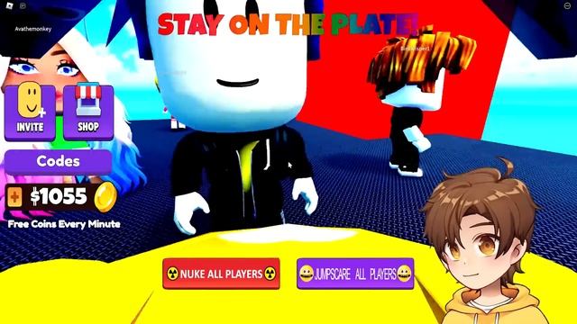 Roblox don’t make the button angry ? смотреть онлайн